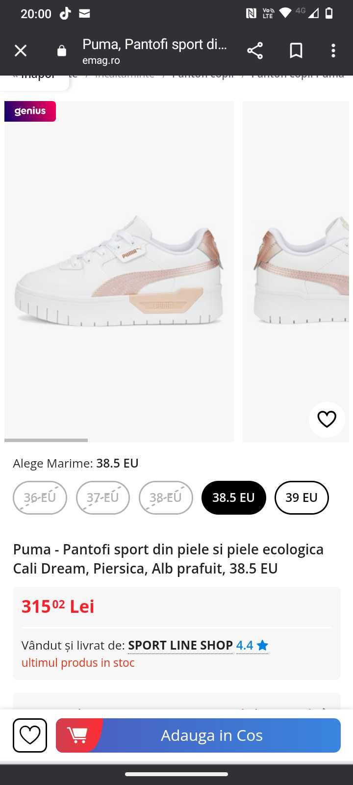 Adidași Puma noi