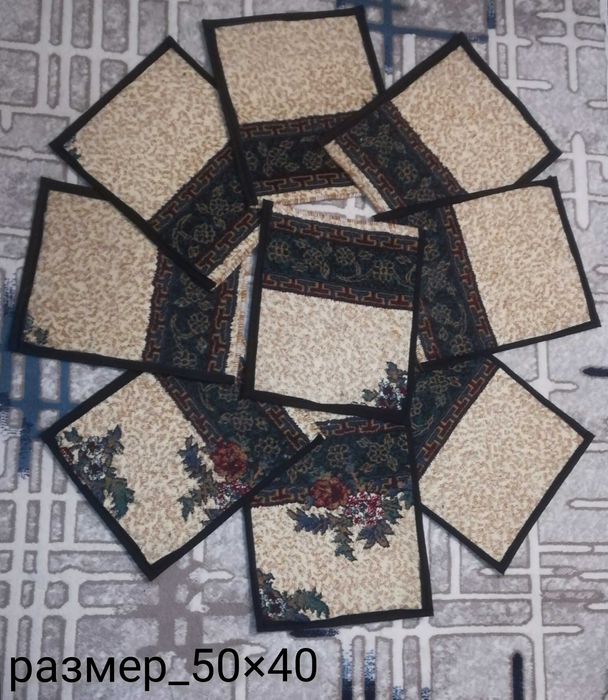 коврики   размер  50х40