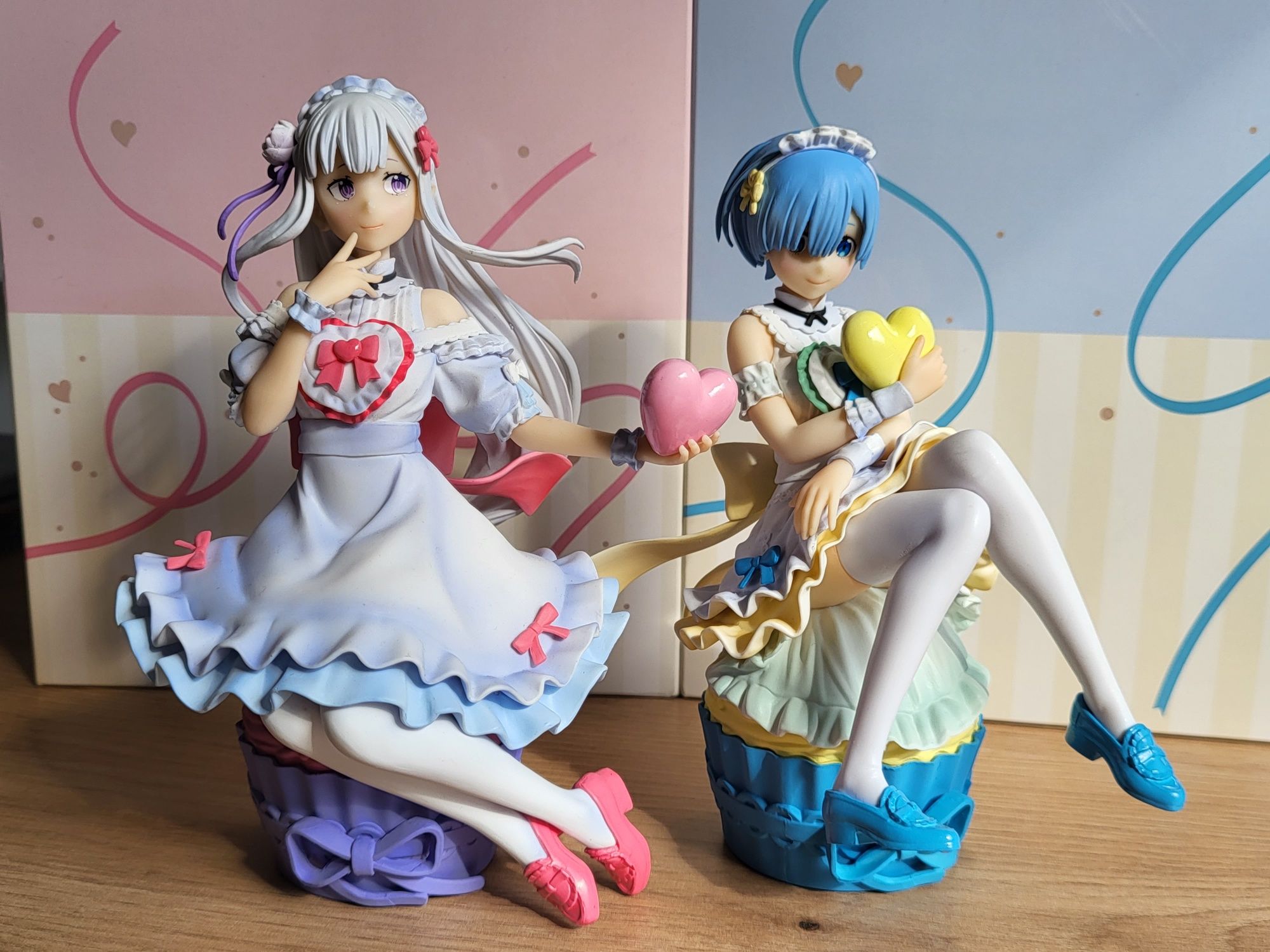 Аниме фигурка Emilia Ichiban kuji Sweet Happy Life