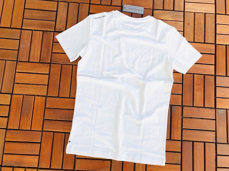 ПРОМО Calvin Klein -XL -Оригинална мъжка бяла тениска
