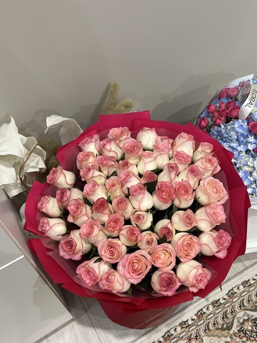 Букет с розами новые