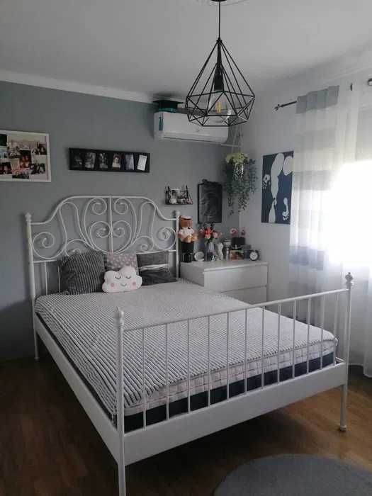 Pat metalic inalt IKEA LEIRVIK 140x200