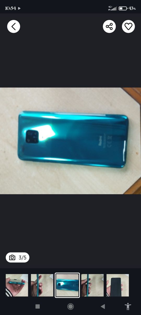 Redmi not 9pro .