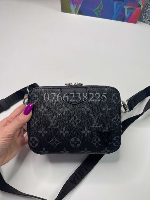 Borseta Louis Vuitton - imprimeu monogram eclipse