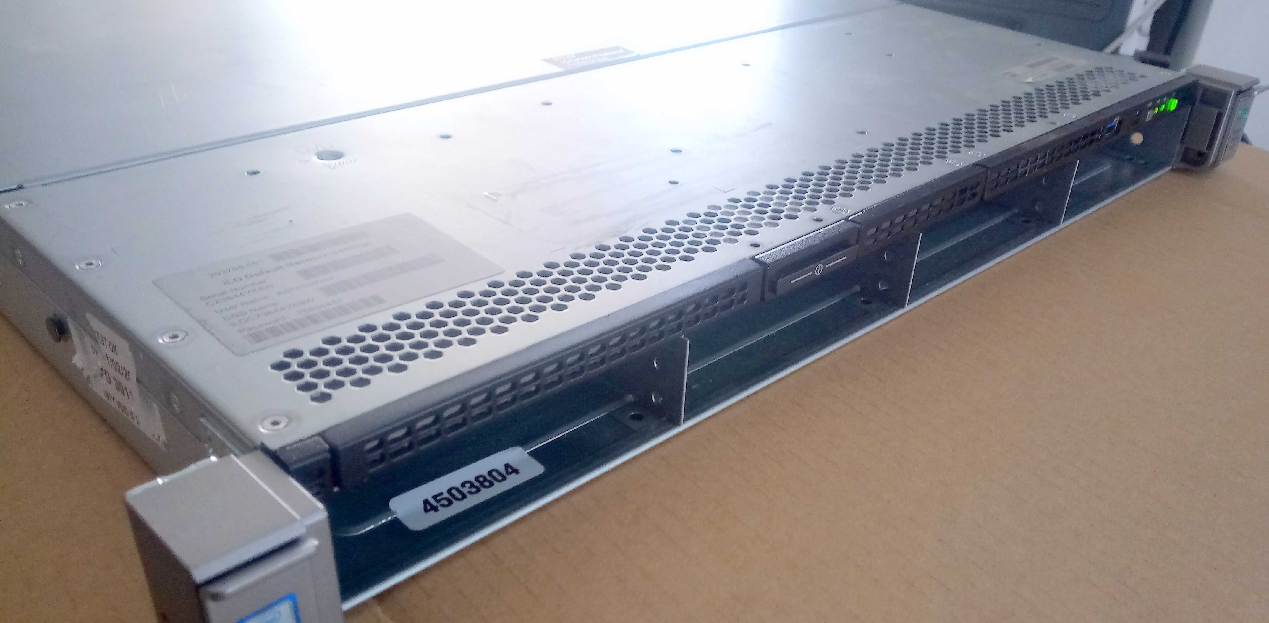 CTO: Сървър HPE DL360G9 4LFF 2*Xeon Е5-2620v3 6C 2.2-3.2GH 32GB H440AR