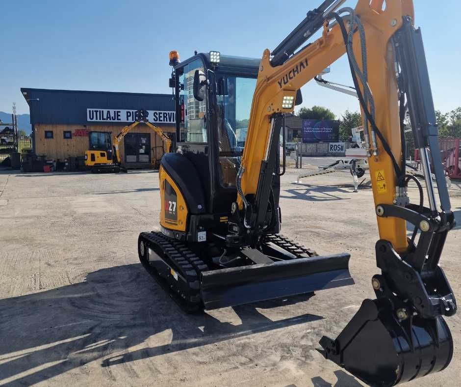 Mini excavator KSM U27 STAGE 5, Miniexcavator motor Yanmar Stoc Brasov