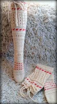 ръчно плетени чорапи