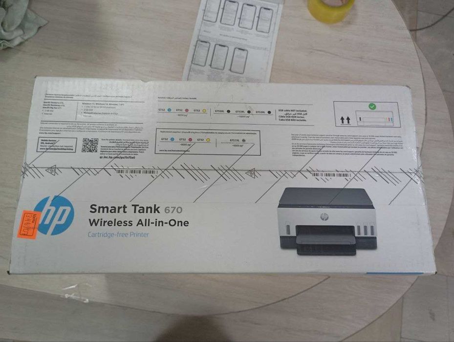 Продается: HP Smart Tank 670 All-in-One Принтер
