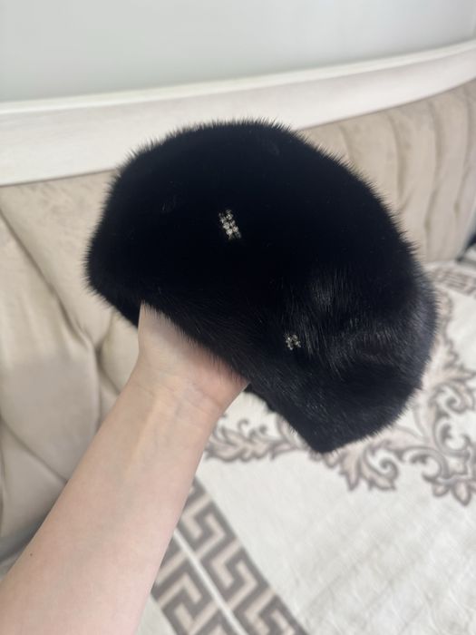 Норковый берет(шапка)