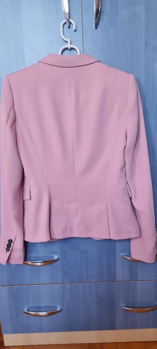 Sacou Zara  roz prafuit