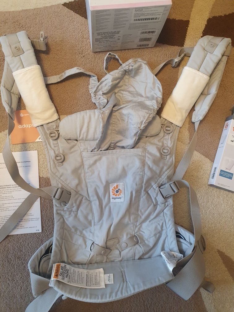 Ергономична раница Ergobaby Adapt Multi-Position SoftTouch Cotton