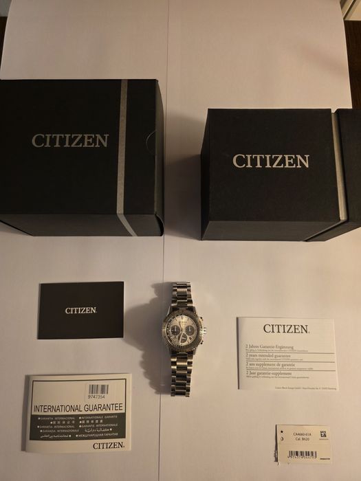 Ceas Citizen Promaster Sky nou cu garanție