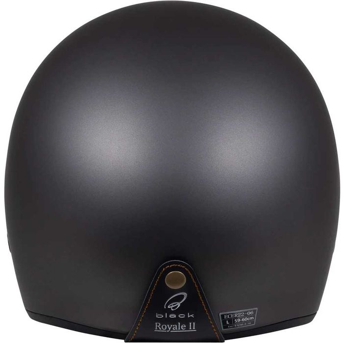 Casca Moto Black Royale II Retro Bronz casca scuter vespa ATV