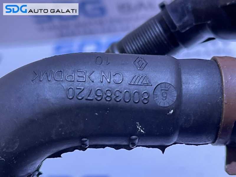 Furtun Conducta Apa Carcasa Termostat Motor Renault Megane 2 1.5 DCI 2002 - 2008 Cod 800386720 [L7649]