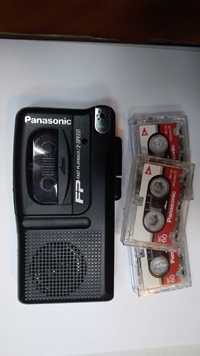 Reportofon mini Panasonic RN-202 + 3 microcasate  Panasonic