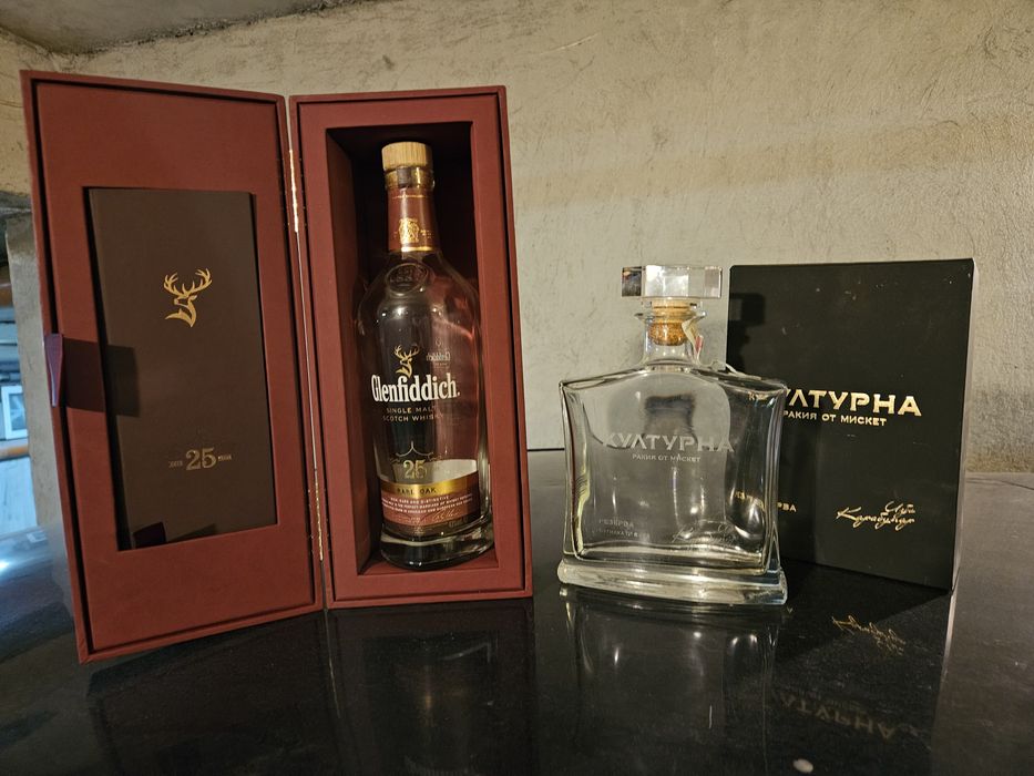 Бутилки различни видове