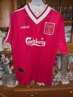 tricou Adidas Liverpool FC 1995/96 „Carlsberg