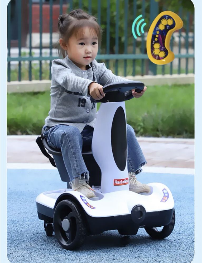 Электрокар / электромобиль для детей с пультом управления / машины