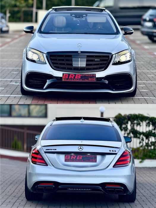 • Mercedes Benz S63 Amg 612 cp / 4 matic + / 5 butoane / Variante Auto
