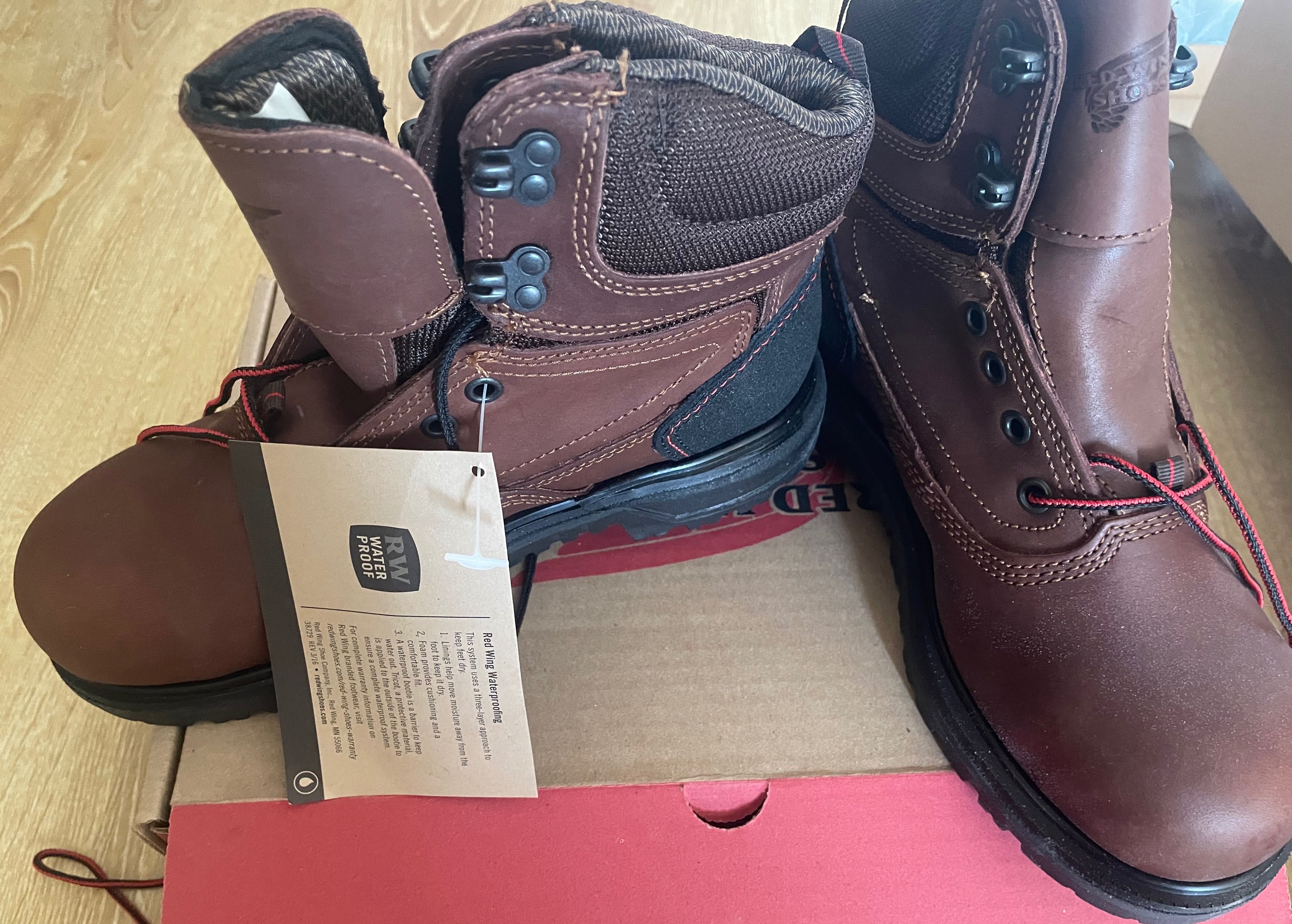 Спец ботинки Red wing межсезонные