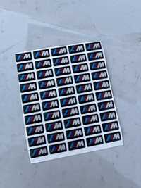 Sticker bmw M , emblema jante , volan