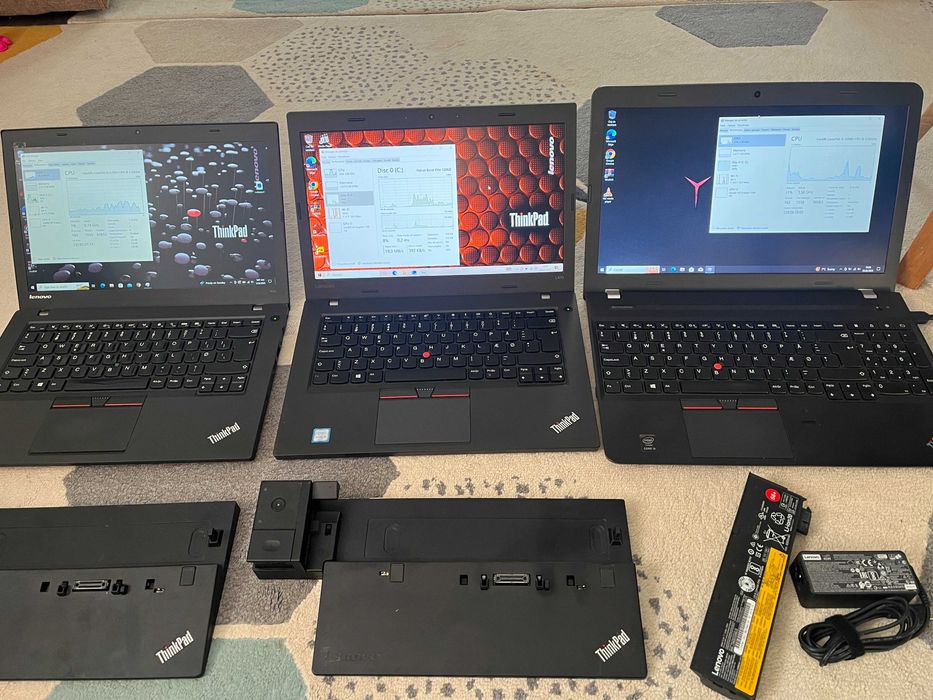 Laptopuri  Lenovo  ThinkPad I5 , T450 , E550 dockstation