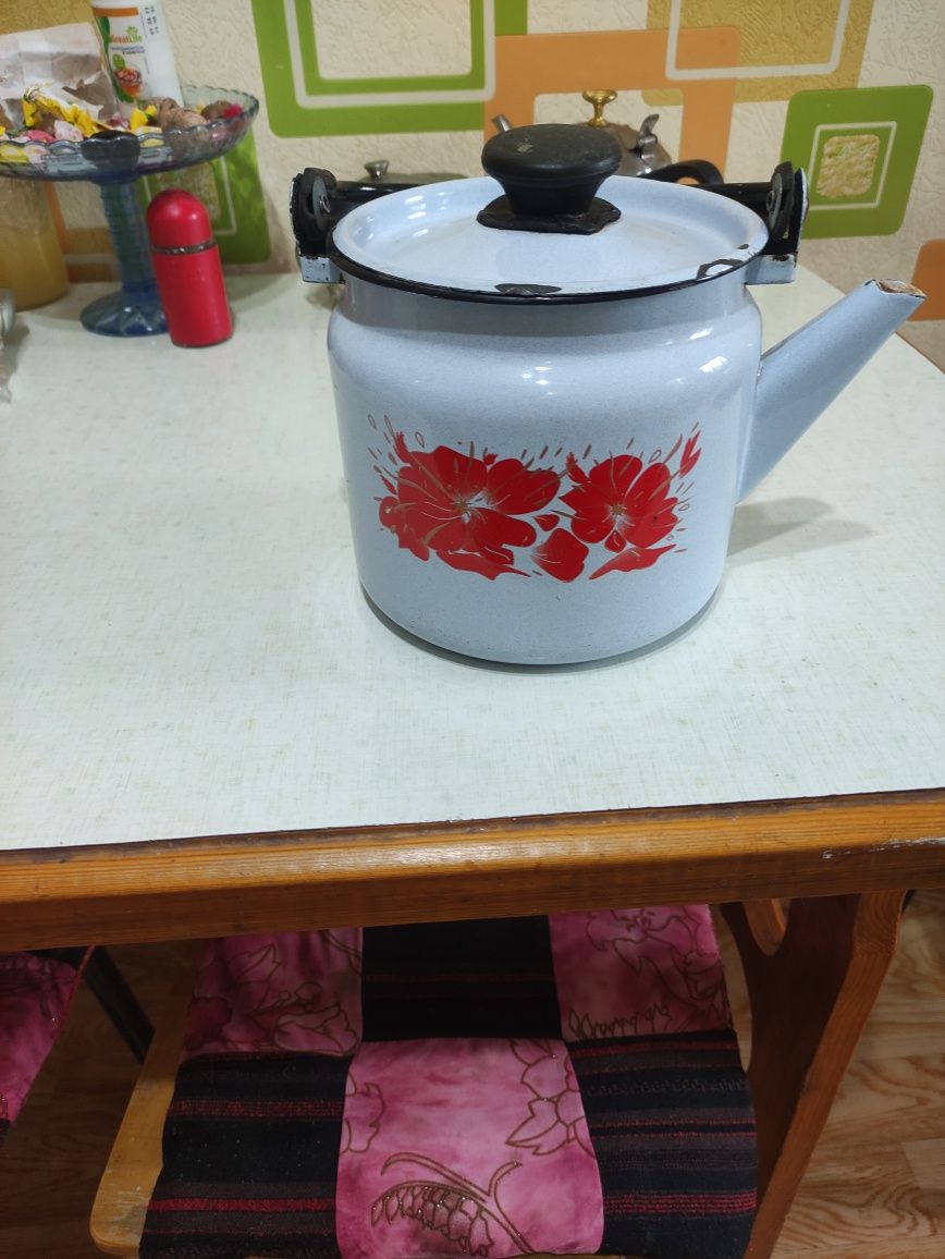 Чайник эмалированный