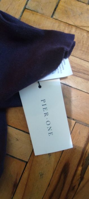 Блуза дамска поло PIER ONE в тъмно лилаво