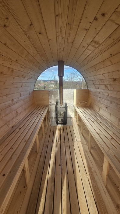 Saună din lemn de vânzare