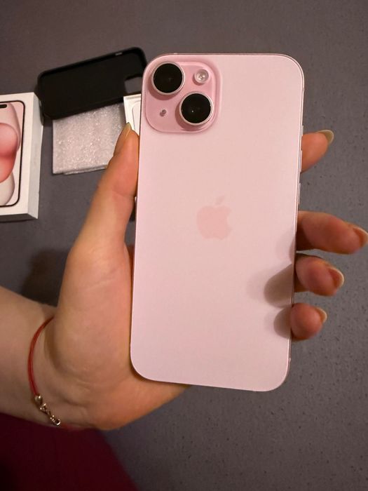 iPhone 15 Pink 128GB с гаранция 97%