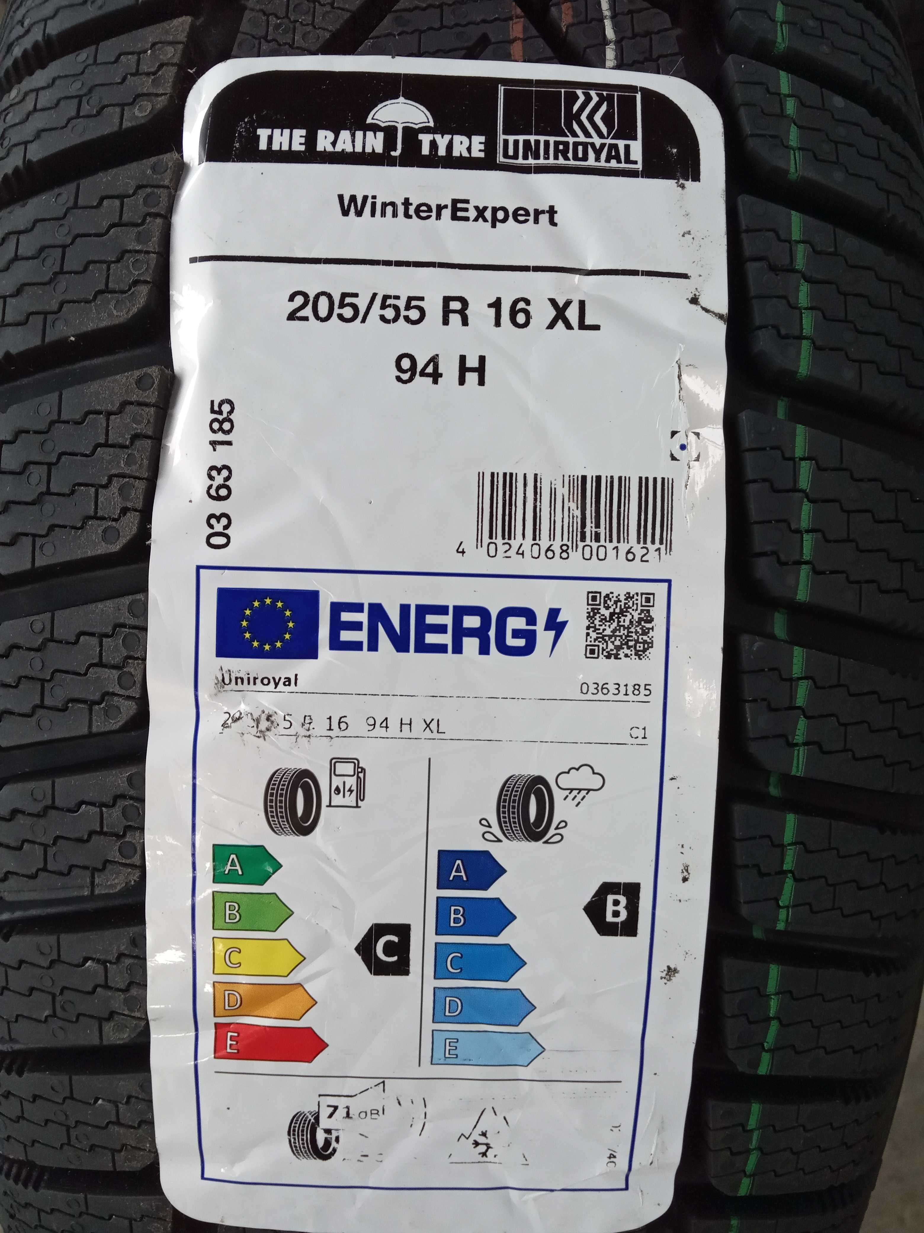 Нови зимни гуми 205/55R16 Uniroyal WinterExpert XL 94H DOT2024