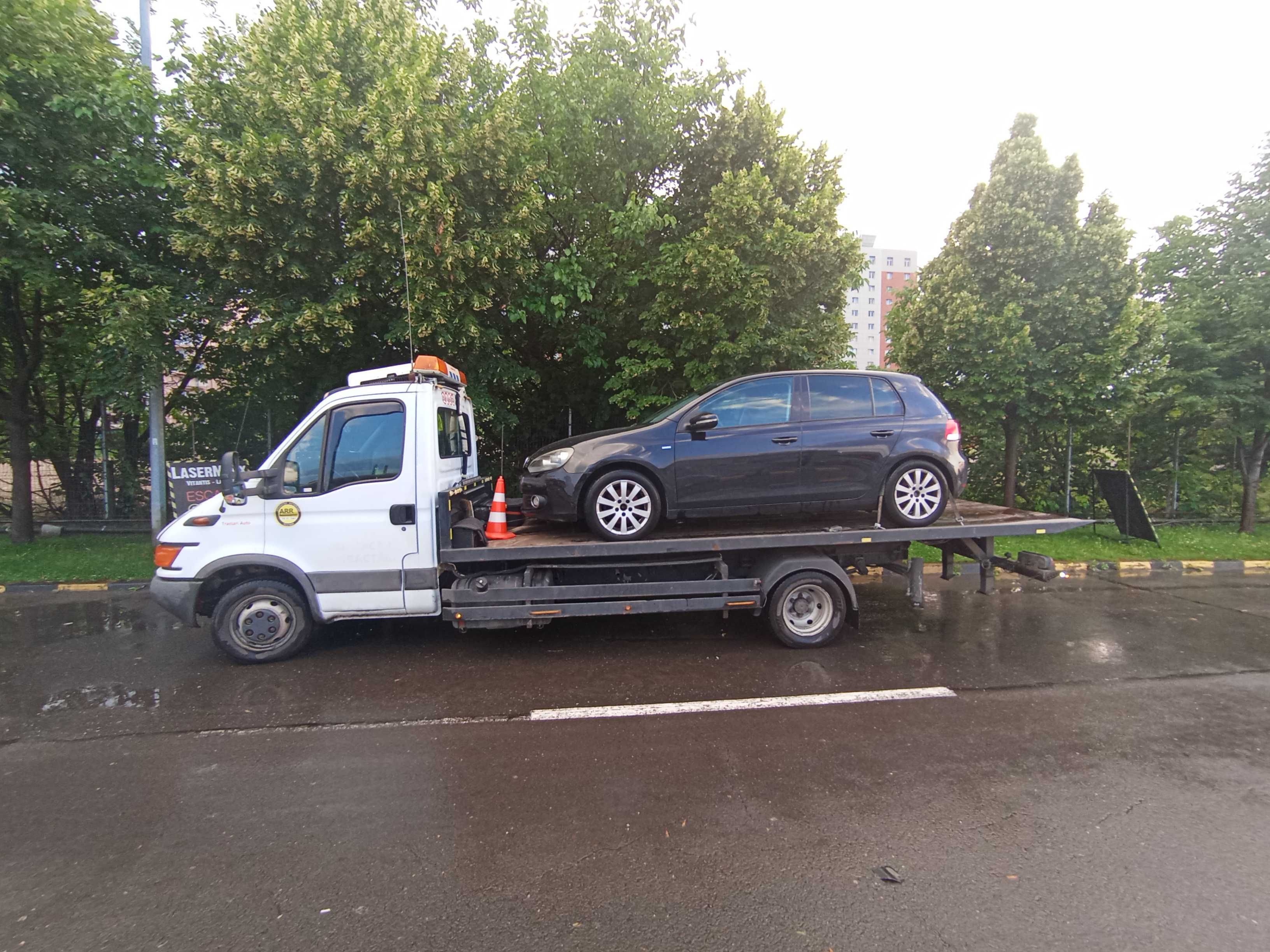 Tractari auto platforma auto ieftina Bucuresti Autostrada Accidente
