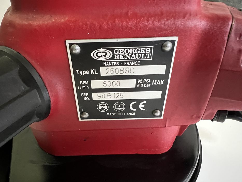 Polizor pneumatic Georges Renault KL260B6C – Made in France