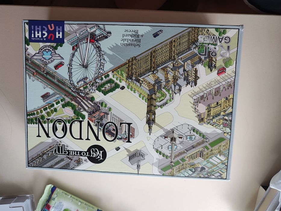 Настолна игра Key To The City: London - Стратегическа