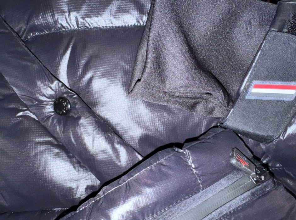 Moncler Grenoble Montgetech Giubbotto – Negru Lucios Original