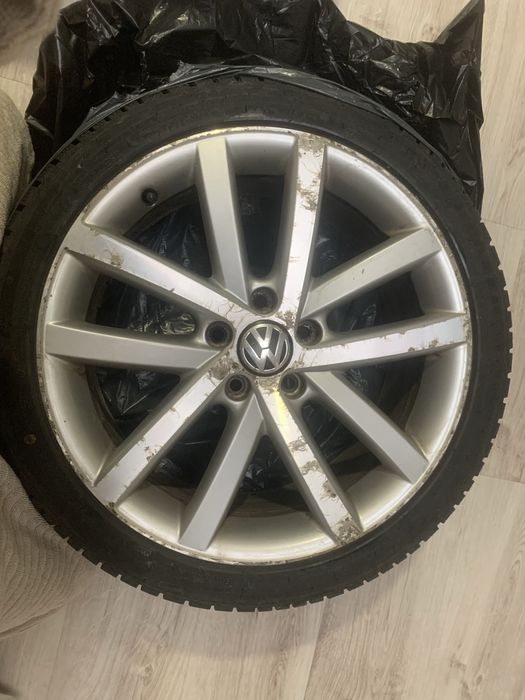 Jante R18, anvelope M+S, 5x112