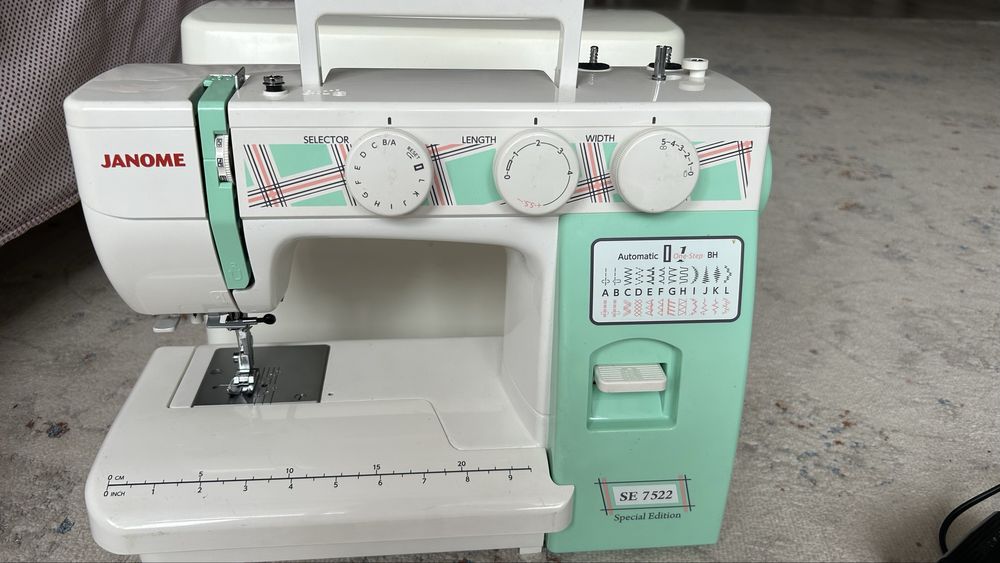 Швейная машина JANOME SE 7522 Special Edition  новый за 80.000