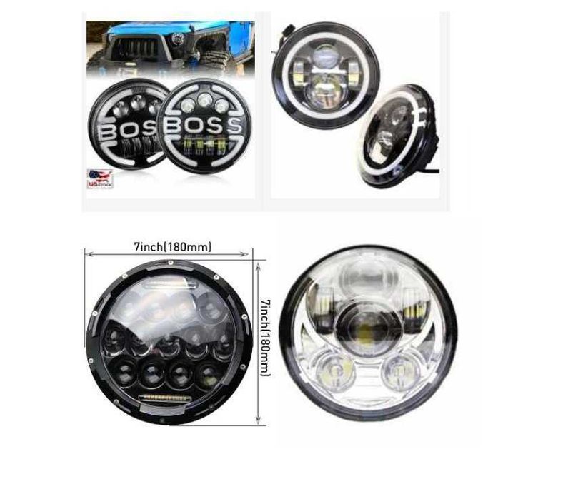 set lumini faruri led 2 buc