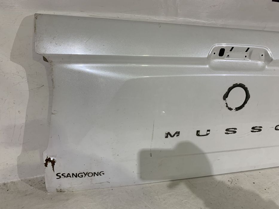 Capota portbagaj-oblon bena, Ssangyong Musso Pick-up, 2018, 2019, 2020, 2021, 2022, 2023, 2024.