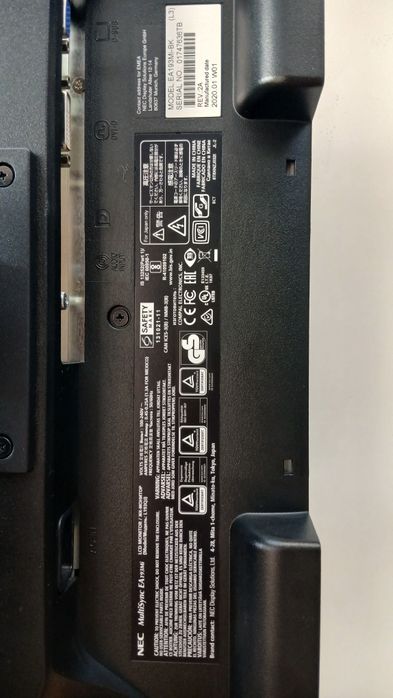 Монитор NEC MultiSync EA 193 mi. Рабочий