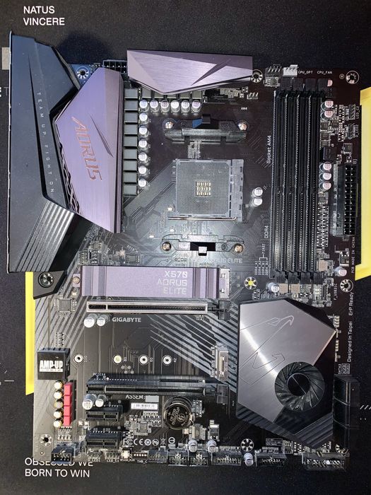 X570 Aorus Elite + Ryzen 7 5800X + 32GB RAM