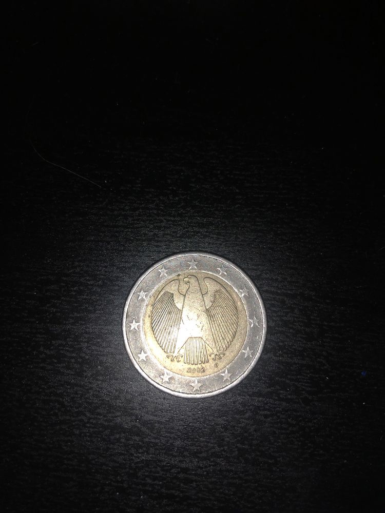 Moneda 2 euro cu vultur