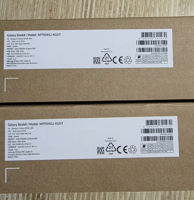 Galaxy Book 4 - 8GB RAM/256 SSD – НОВ!!!