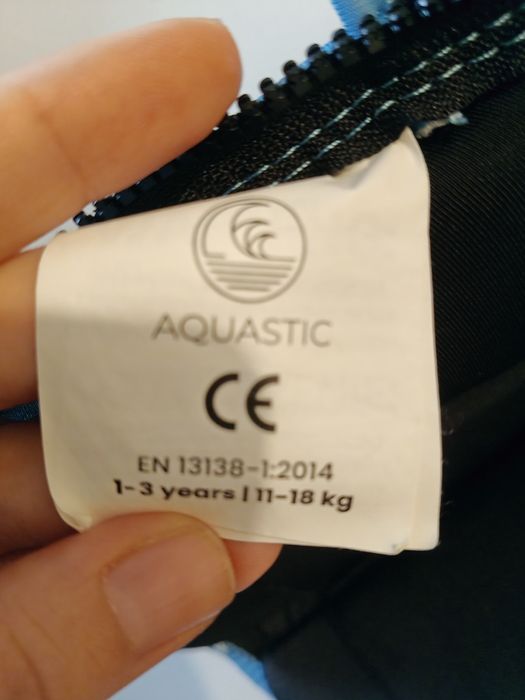 Vesta înot AQUASTIC 11-18 kg