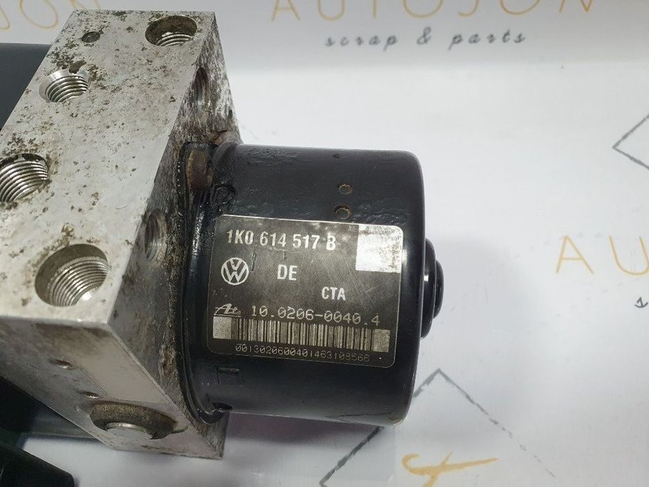 Modul pompa ABS  VOLKSWAGEN TOURAN 1T1, 1T2 2003 - 2010 2.0 TDI 16V BKD 1K0907379D , 1K0614517B