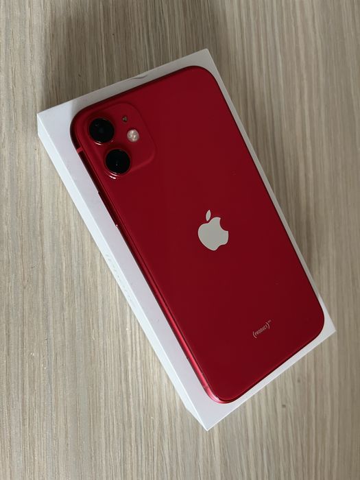 Iphone 11 Red 100% Bateria Neverlock Impecabil