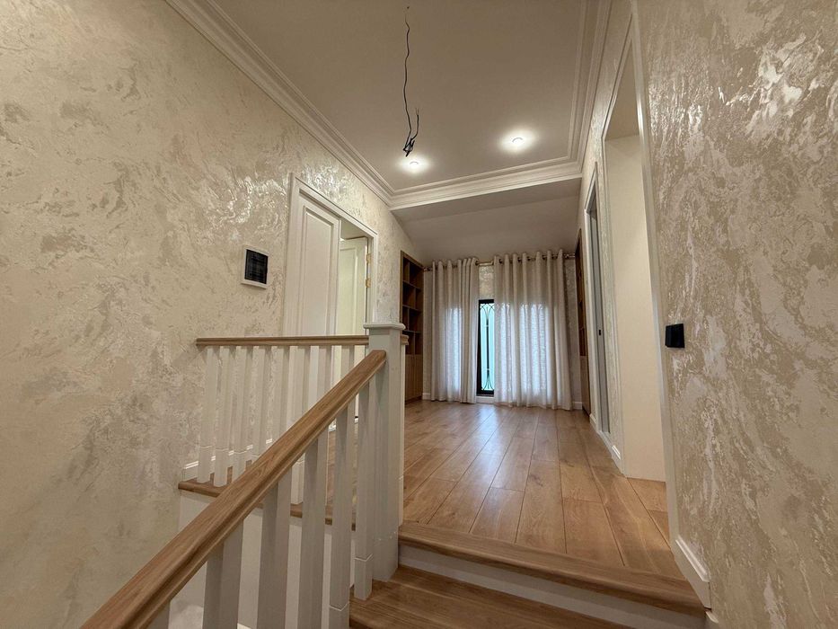 Юнусобод Хасанбойда тайёр янги ховли сотилади 4 соти 5 хона 2 зтаж