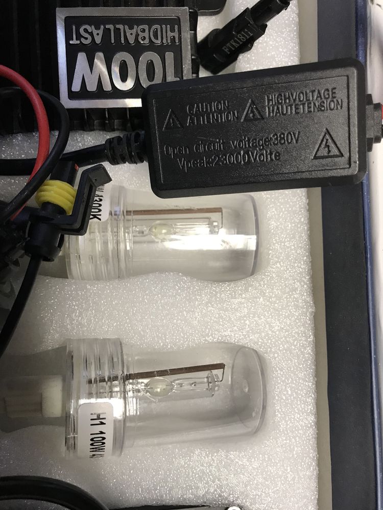 HID Xenon 100W с крушки