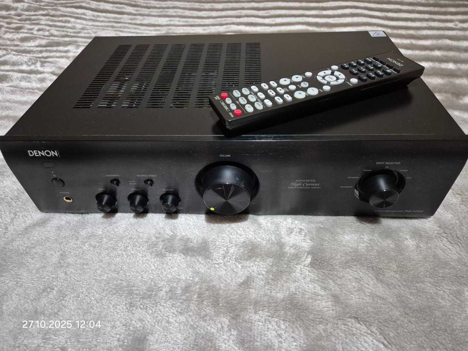 Amplificator Denon PMA-520AE, 2.0, 140W RMS, Negru(boxe cadou)