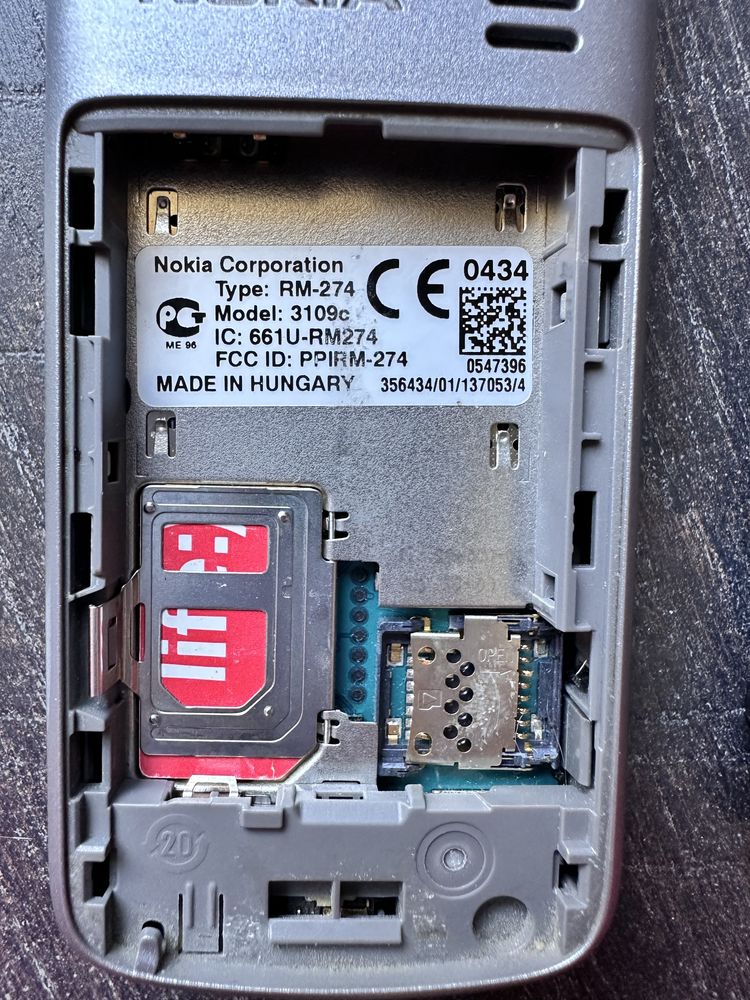 Мобилен телефон Nokia 3109c (RM-274)